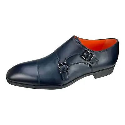 New Santoni Men's Shoes Beginner Double Monk • $199.90