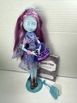 Monster High Doll KIYOMI HAUNTERLY Haunted Student Spirits Stand Diary • $99.99