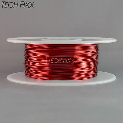 Magnet Wire 18 Gauge AWG Enameled Copper 400 Feet Coil Winding 155C Red • $50.25