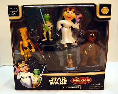 The Muppets Star Wars 2008 Collectible Figures (Star Tours 6 Figure Set) - New  • $65