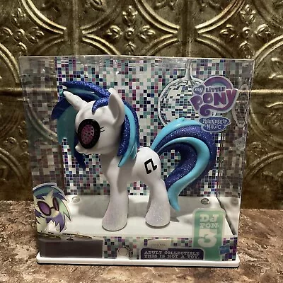 My Little Pony Dj Pon 3 Vinyl Figure - Lights Up - Sdcc 2013 Swarovski Elements • $49.99
