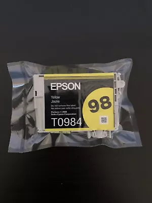 Genuine Epson 98 High Capacity Yellow Ink • $12.99