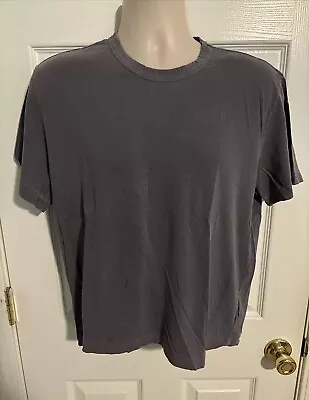 James Perse Mens MLJ3311 Short Sleeve Crew Neck Tee T-Shirt Size 3 (L) Gray • $16.99