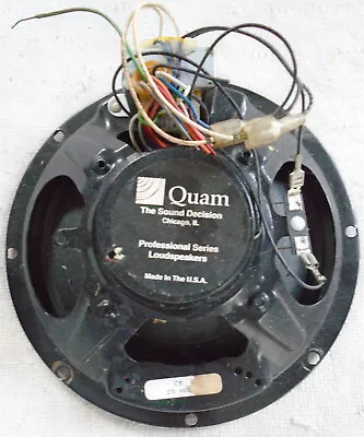 Used Quam Model C5 Speaker 7  With Matching Transformer • $4.99