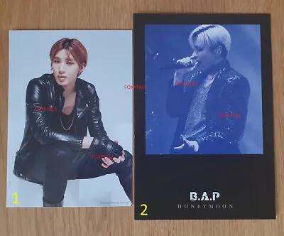 B.A.P Jongup Photocard Honeymoon Best Absolute Perfect Japan Tower Records Photo • $5