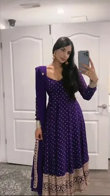 Bollywood Pakistani Indian Wedding Suit Shalwar Kameez Party Dress For Women • $104.50