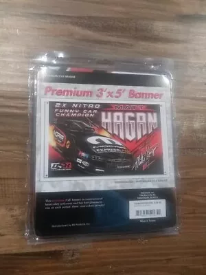 BSI Premium 3'x5' Banner 2x Nitro Funny Car Champion Matt Hagan (Factory Sealed) • $16