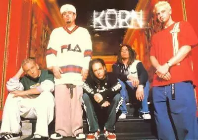 382884 Korn Band Portrait 1999 Vintage WALL PRINT POSTER AU • $40.65