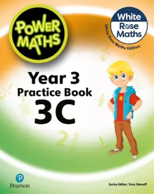 Tony Staneff Josh Lury Power Maths 2nd Edition Practice Book 3C (Paperback) • $10.22