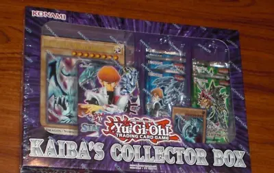 Yugioh Kaiba's Collector Box FACTOR SEALED Duelist Pack Yugi Kaiba Deck Blue Eye • $79.99