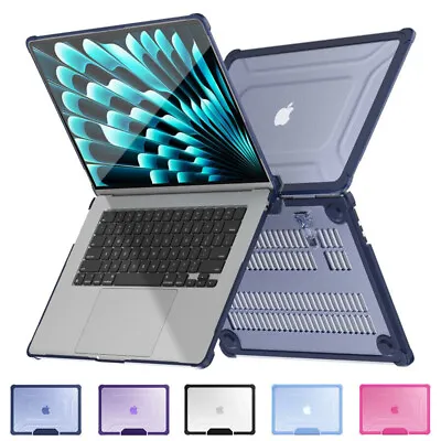 Shockproof Hard Stand Case Flip Cover For MacBook Pro Air 13  14  15  16  Laptop • £23.63
