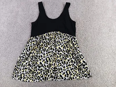 Michael Kors Women's Sleeveless Shirt Size M Multicolor Leopard Print • $11.99
