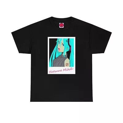 Polariod Picture Hatsune Miku Vocaloid Fan Art (Unixex Graphic Tee Color Black) • $23