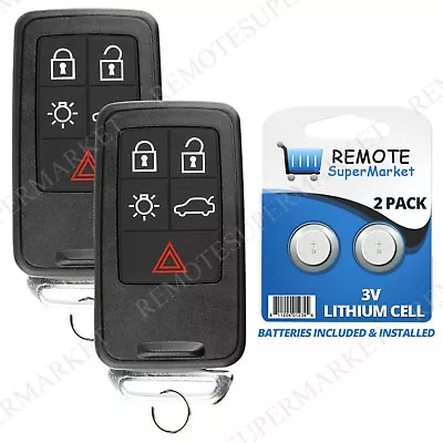 2 Replacement For Volvo 2010-2017 XC60 2008-2016 XC70 Remote Car Key Fob Entry • $34.95