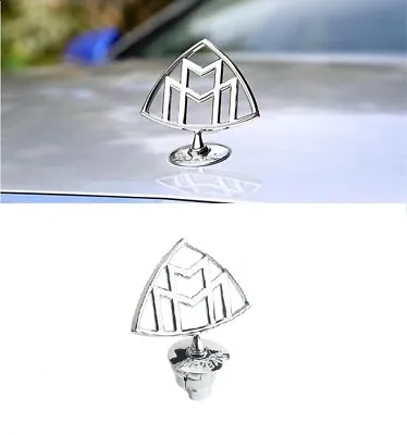 For Mercedes-Benz MAYBACH Emblems Ornaments Hood 3D Logo GLS S Sticking METAL • $47.29
