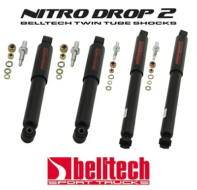 75-91 C10/Suburban/C-10/Blazer Nitro Drop 2 Front/Rear Shocks For 4/6 Drop • $216