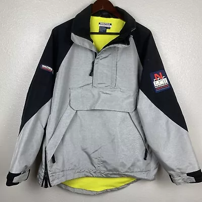 Vintage Nautica Competition Extreme Performance Gear EPG Silver Jacket Size L • $80