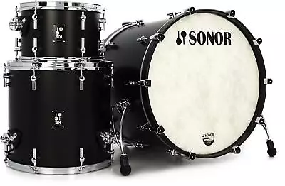 Sonor SQ1 22-inch 3-piece Shell Pack - GT Black • $3359