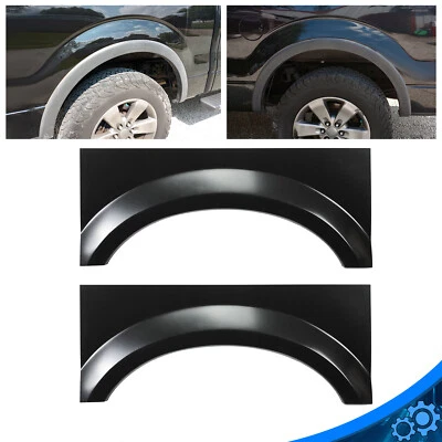 $74.90 • Buy Pair For 99-10 Ford F250 F350 F450 F550 Bed Rear Wheel Arch Repair Patch Panel
