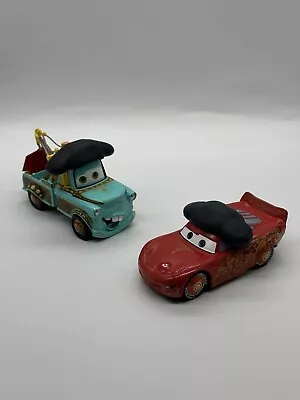 Disney Store El Materdor Die Cast TOON Cars Mater And McQueen - LOOK - RARE • $49.99