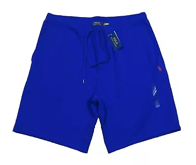 Polo Ralph Lauren Big & Tall Men's Royal Blue Solid Double Knit Shorts • $59.99