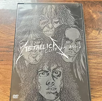 Metallica - Cliff Em All!  DVD Video 1987 Blackened Recordings - Used • $32