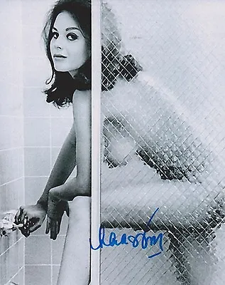 Lana Wood Signed Photo - James Bond Babe IN THE SHOWER!!!  - SEXY! - G740 • $84.91