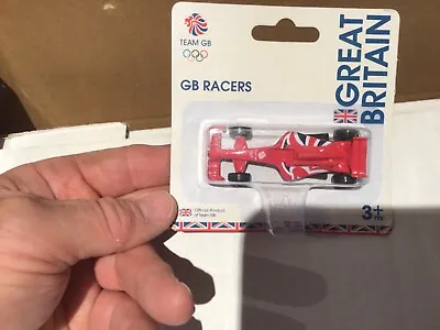 London 2012 Team GB Corgi Hornby Single Seater Red Car Brand New Sealed TY62337  • £6.99