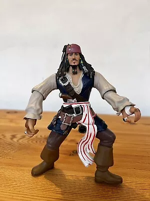 Pirates Of The Caribbean Action Figure Jack Sparrow Moving Figure Johnny Depp • £5