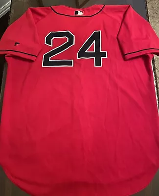 2004 Manny Ramirez #24 Boston Red Sox Authentic On-Field Russell Jersey 48/XL • $175