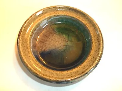 Small Handcrafted  Pottery Pin Dish - Beautiful Unusual Little Piece. • £5