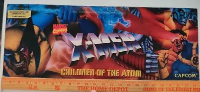 $59 • Buy XMEN Children Of The Aton COTA Original Arcade Plexi Marquee #2