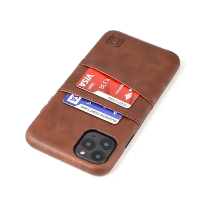 Dockem Exec M2 IPhone 11 Pro Max Wallet Case: 2 Credit Card Holder Metal Plate • £15.19