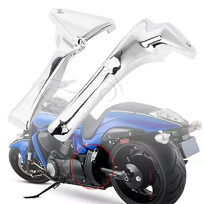 Motorcycle Chrome Fairing Body Frame Cover Fit For Suzuki Boulevard M109R Boss • $35.98