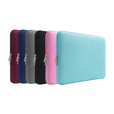 Laptop Sleeve Case For MacBook Air Pro M3 M2 HP Dell 13 14 15 Inch Notebook Bag • £9.35
