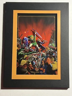 Legend Of Zelda Ocarina Of Time Nintendo Laser Cel Art Limited Edition 1 OF 1000 • $39.99