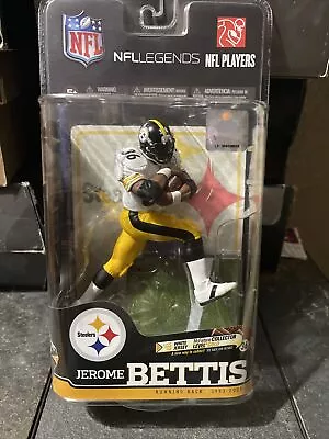 NEW~JEROME BETTIS~PITTSBURGH STEELERS~2010 McFarlane NFL LEGENDS 6 VARIANT • $400