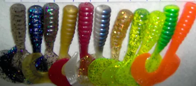 6  Kalin's Mogambo Grub Fishing Lures Choice Of Color And Quantity • $11.99