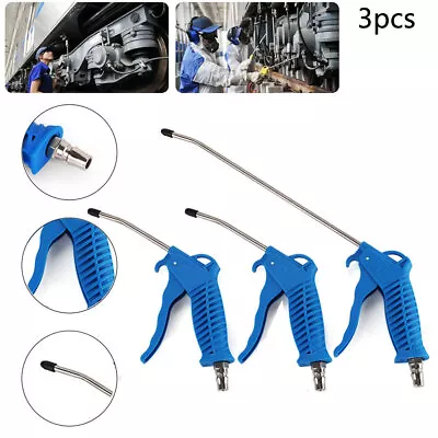 £8.71 • Buy 3pc Air Compressor Air Duster Gun Compressed Air Blow Gun Air Nozzle Blower Tool