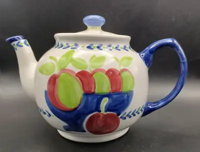 Sadler Pottery Apples Fruit Teapot Whittard Of Chelsea • £4.99