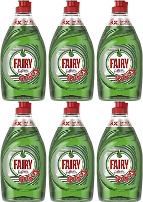 Fairy Platinum Quickwash Washing Up Liquid Original 383ML  X 6 • £15.05