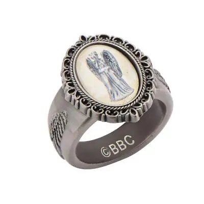 Doctor Who Weeping Angel Cameo Ring: Size 8 • $12.99