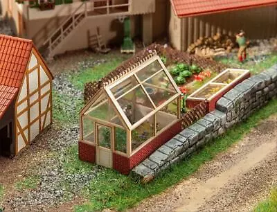 Faller Greenhouse Laser Cut Building Kit HO Gauge 180305 • £11.75