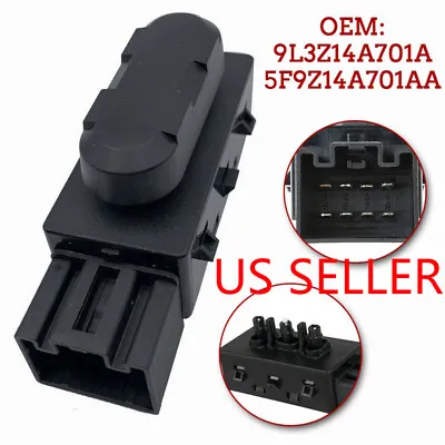 Driver Left 6 Way Power Seat Switch 9L3Z14A701A For Ford F150 250 Mustang Escape • $16.69