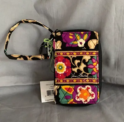 VERA BRADLEY Carry It All Wristlet Suzani NWT • $32