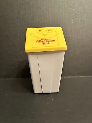 $8 • Buy Vintage 1975 McDonald’s  Trash Can Bank Golden Arches Mickey D’s