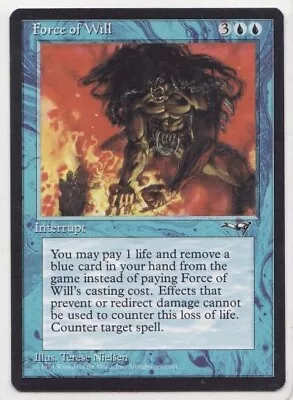 MTG Alliances Force Of Will • $47