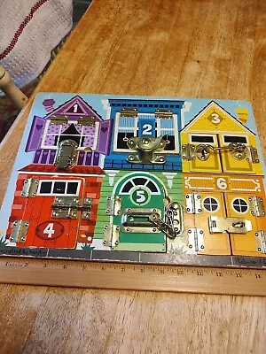 Melissa And Doug Latch Board  • $12