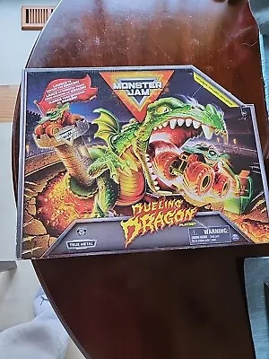 Monster Jam Dueling Dragon Playset With Exclusive Monster Truck 1:64 Spin Master • $15
