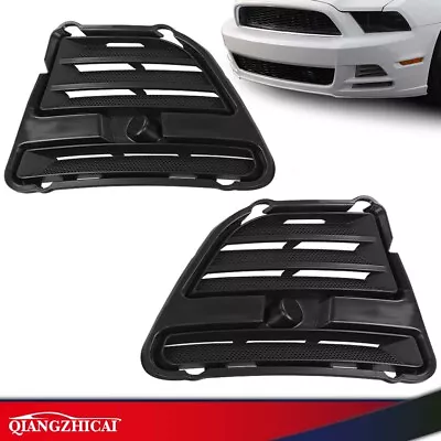 Fog Light Cover Set FO1039134 FO1038134 1Pair Fit For 2013-2014 Ford Mustang New • $12.39